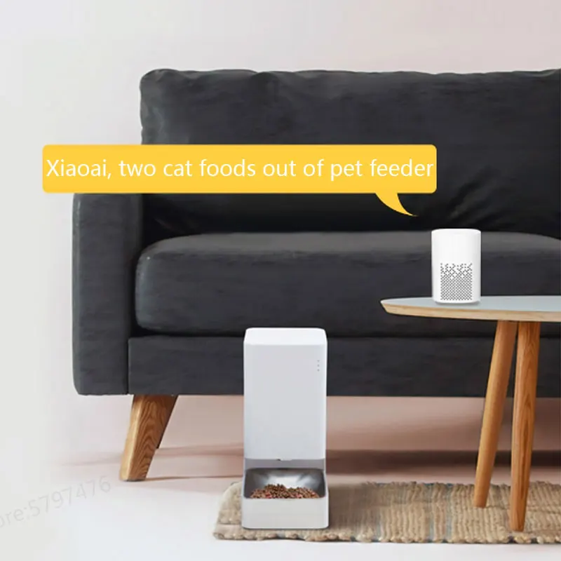 

2020 new Xiaomi xiaowan smart pet feeder automatic feeding timing and quantitative app remote control use for cats and dogs