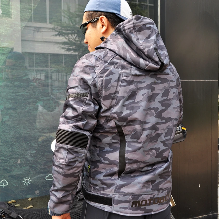 1 шт. MOTOBOY для мужчин мото бронежилет с камуфляжным принтом Водонепроницаемый