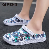 2022 summer slippers beach shoes mens casual fashion water shoes outdoor slippery beach shoes sandal spring clogs flat sandals