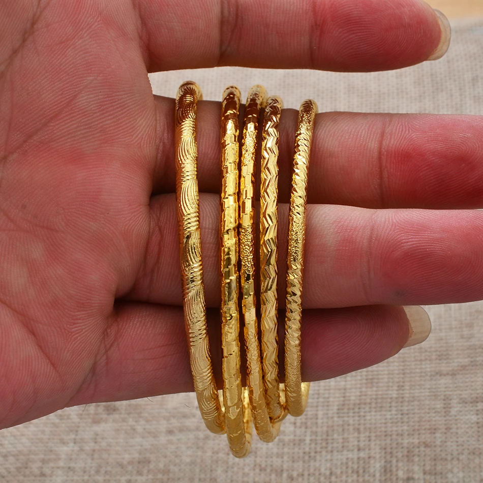 Браслеты из Дубая в африканском стиле золотого цвета браслеты для женщин