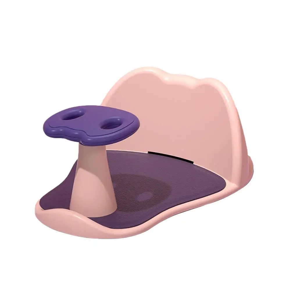 

Baby Bath Seat Non-slip Detachable Handle Design Bathing Support Baby Shower Safety Seat Bathtub Chair