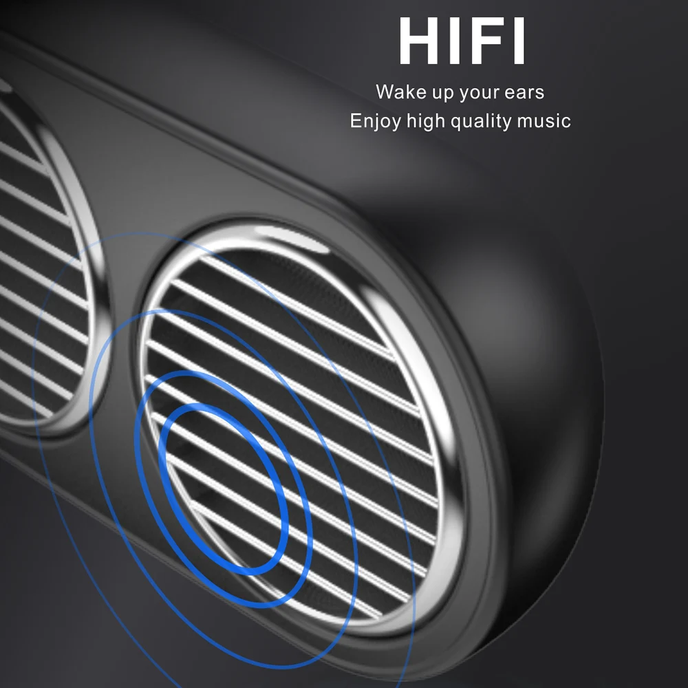 Bluetooth Колонка KECHAODA M1 Hi Fi динамик с двойной схемой|Портативные колонки| |