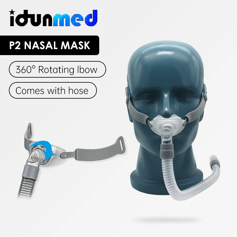 CPAP НАЗАЛЬНЫЕ подушечки Mask P2 WNP с 3 размерами подушек респираторная трубка для