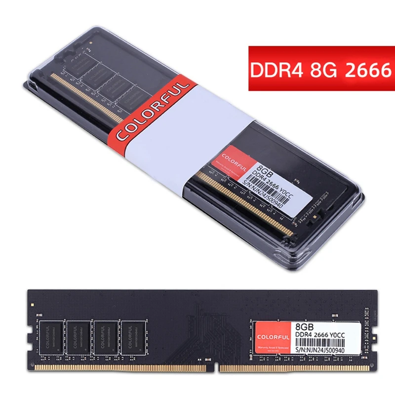 

COLORFUL DDR4 2666MHz 168PIN TSOP II Single Desktop New Game Memory