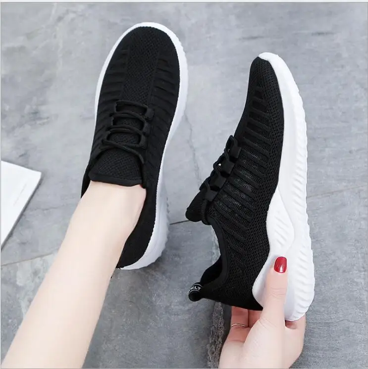 Женские повседневные туфли на плоской платформе стильные кроссовки для фитнеса
