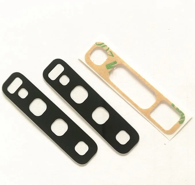 10 шт./лот задняя камера Стекло Крышка объектива с наклейкой клейкая лента для samsung