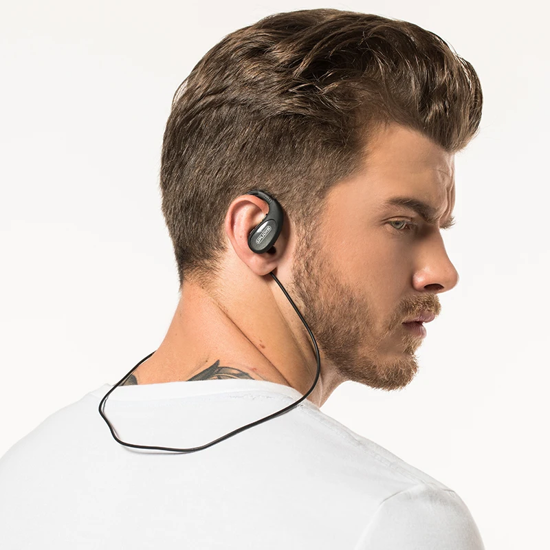 IPUDIS IPX7 водонепроницаемые спортивные Bluetooth наушники, стерео шейные беспроводные наушники, Hi-Fi гарнитура с микрофоном для Xiaomi