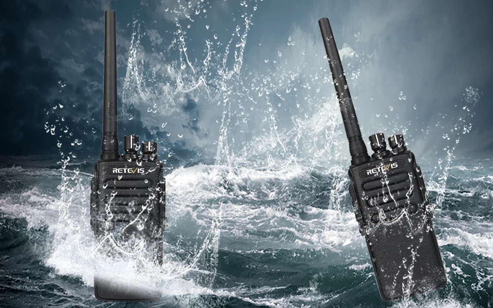 5 шт. DMR RETEVIS RT81 10 Вт IP67 Пылезащитная Водонепроницаемая рация 32CH UHF шифрование Профессиональное двухстороннее радио+ 5 шт микрофон