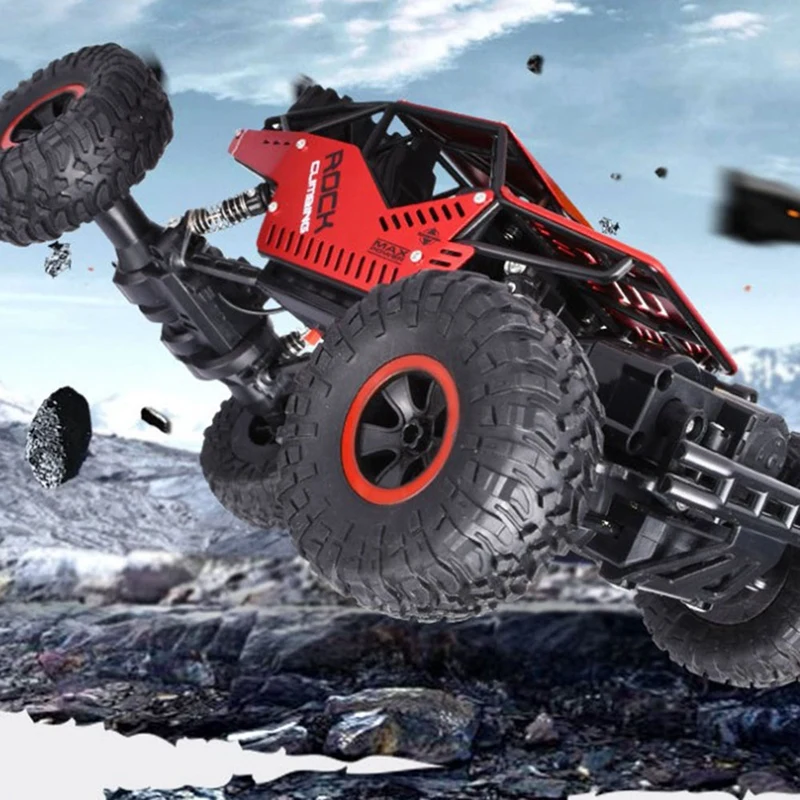 Радиоуправляемый автомобиль 1:18 4Wd 2,4 Ghz с дистанционным управлением гусеничный мини внедорожник скоростной рок Ровер игрушки для детей