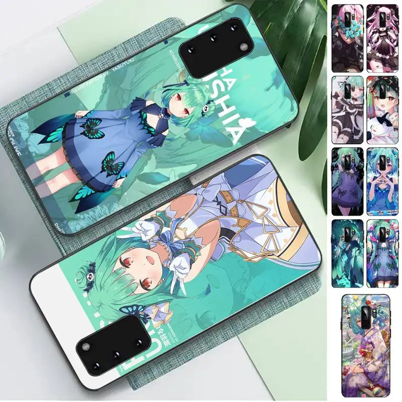 

FHNBLJ Uruha Rushia Hololive Phone Case for Samsung S10 21 20 9 8 plus lite S20 UlTRA 7edge