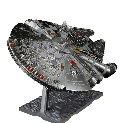Модель сборного космического корабля MYBY модель 1/144 forMillennium Falcon металлический