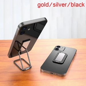 for 1pc ultra thin finer ring phone holder foldable liftable phone holder stand metal desk stand universal mobile phone free global shipping