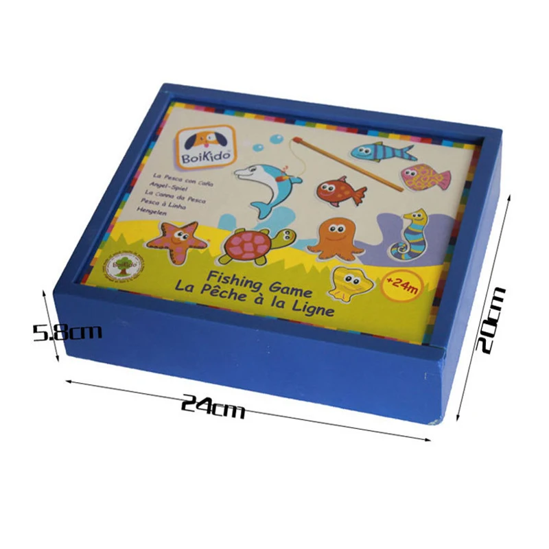 32 шт. Детские деревянные игрушки для рыбалки | Игрушки и хобби