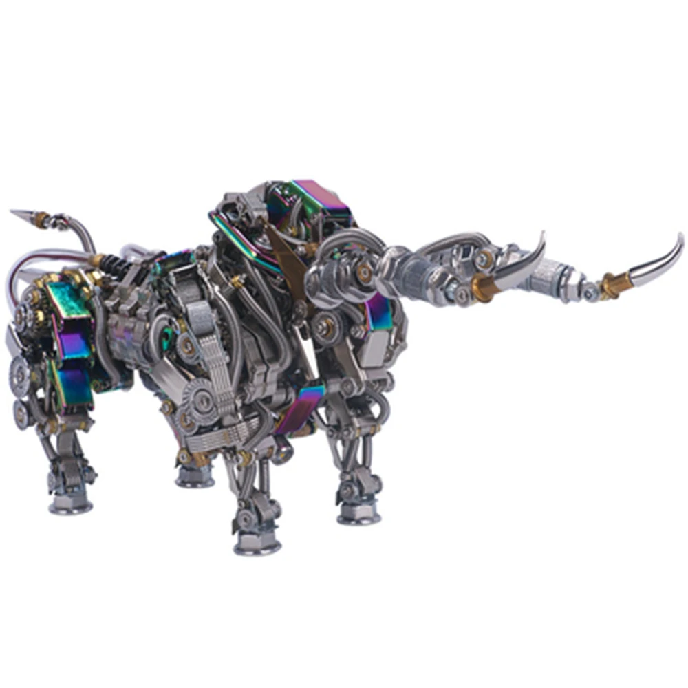 

Металлические сборные игрушки для взрослых, интеллектуальная Точная механическая модель коровы, подарок, строительные блоки для мозга, выс...