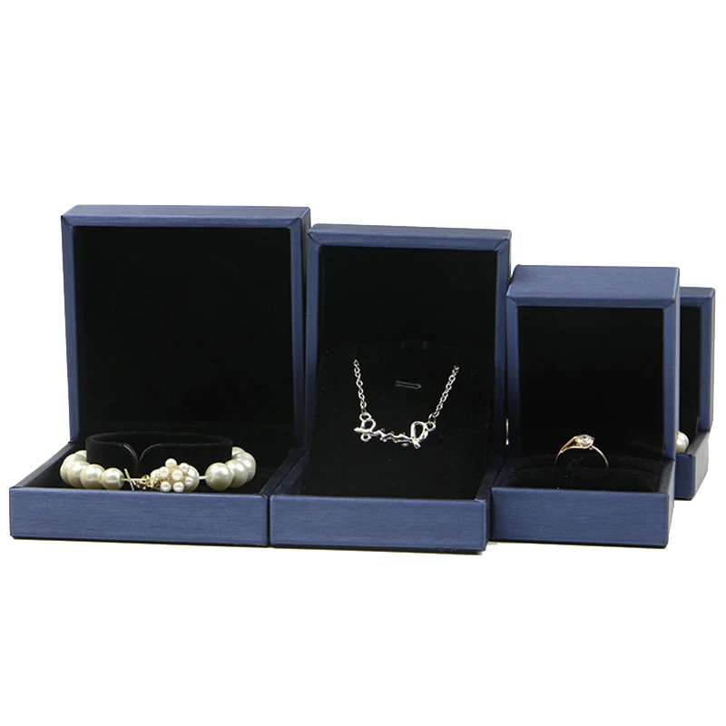 Anniversary Party Proposal Ring Gift Box Pendant Necklace Bracelet Storage Case