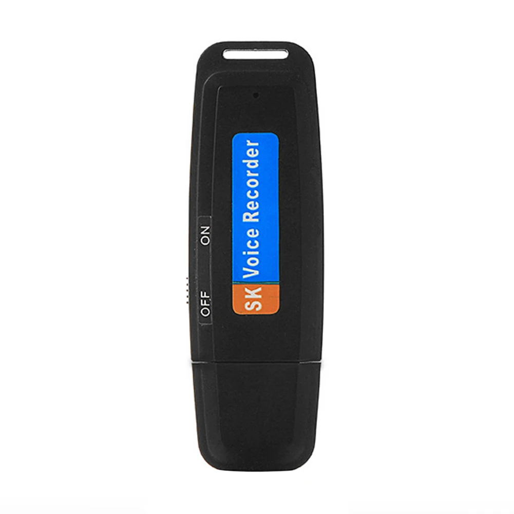 SK001 Professional Rechargeable U-Disk Portable USB Digital Audio Voice Recorder Pen Support 32GB TF Card Dictaphone Flash Drive |