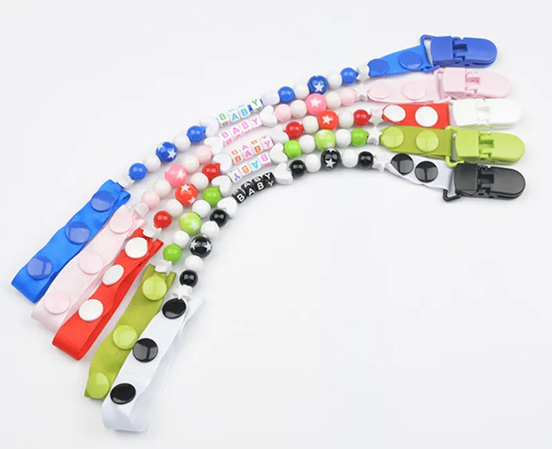 Детские игрушки Детский успокоитель цепи Пластик держатель Chupetas пустышки для