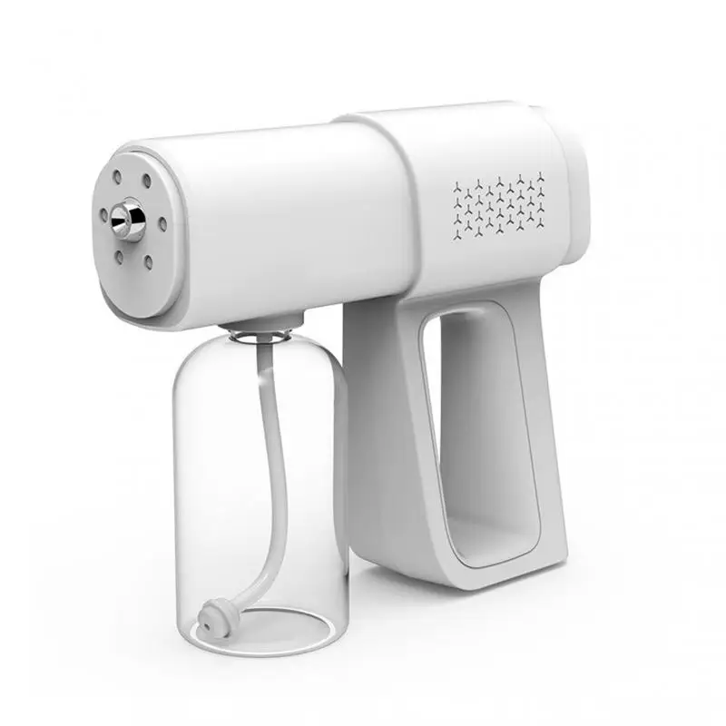 

USB Blu-ray Wireless Electric Sanitizer Sprayer Disinfects Blue Light Nano Steam Spray Gun Sterilizing Nano Spray Gun Household
