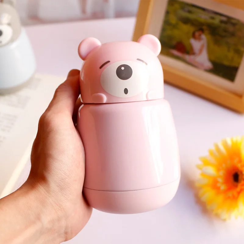 Термос LDFCHENNEL Новая креативная Милая Термокружка с медведем изоляционная чашка