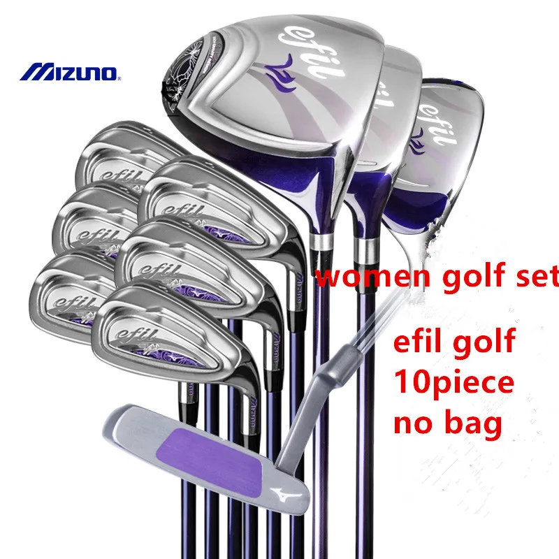 comprar Senhoras Conjuntos De Clube De Golfe Moda Roxo Conjunto Completo De Efil Iniciante Clube Grafite Eixo E Cabeça Cobre Frete Grátis (sem Saco)