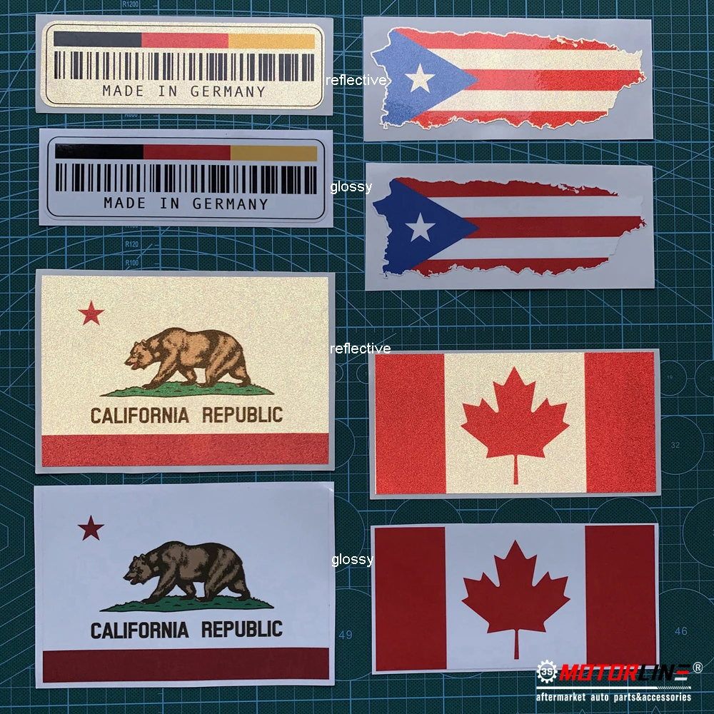 Калифорнийский медведь Cali наклейка с американским флагом сша автомобильная