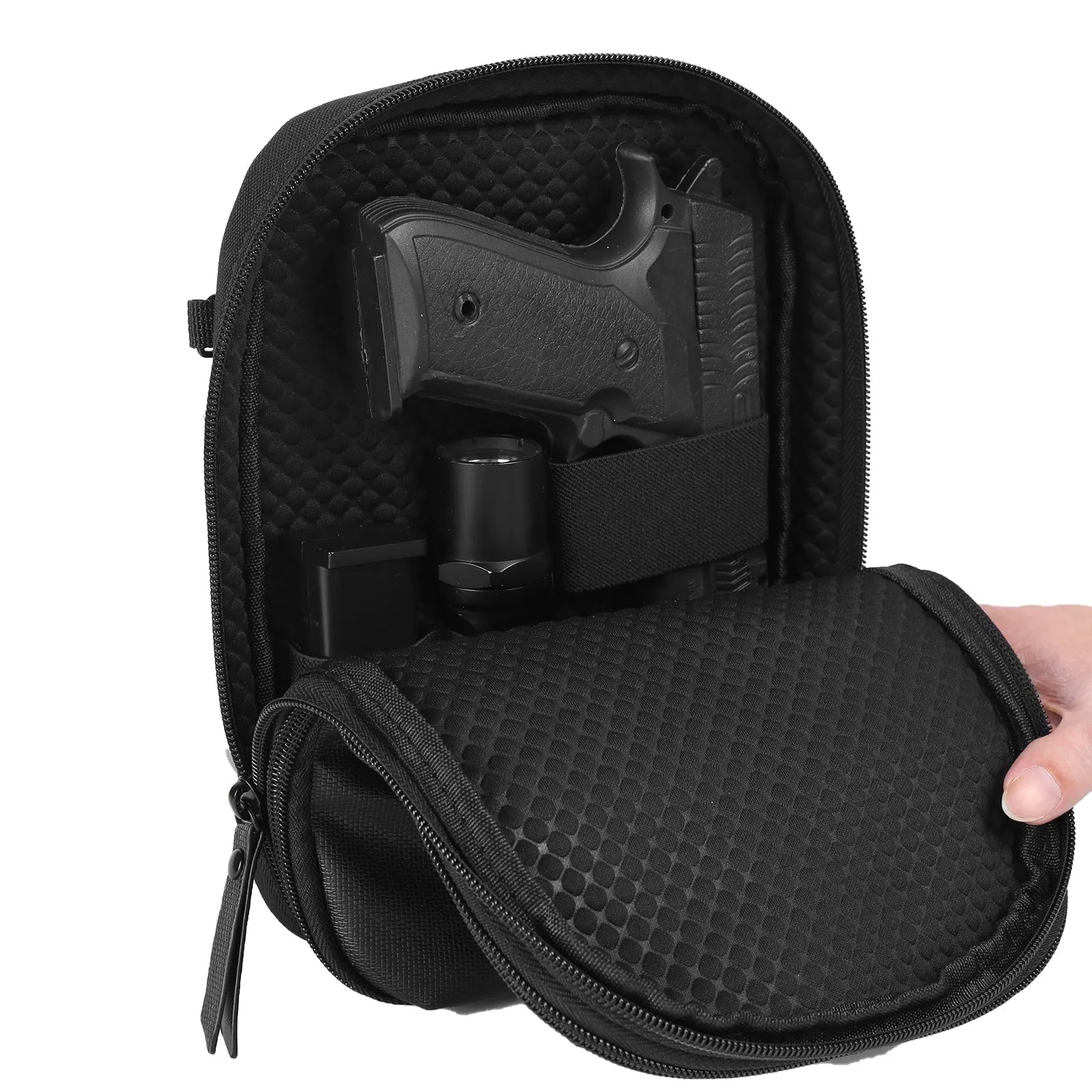 Тактическая сумка с ремешком для пистолета скрытая кобура мягкая защитная