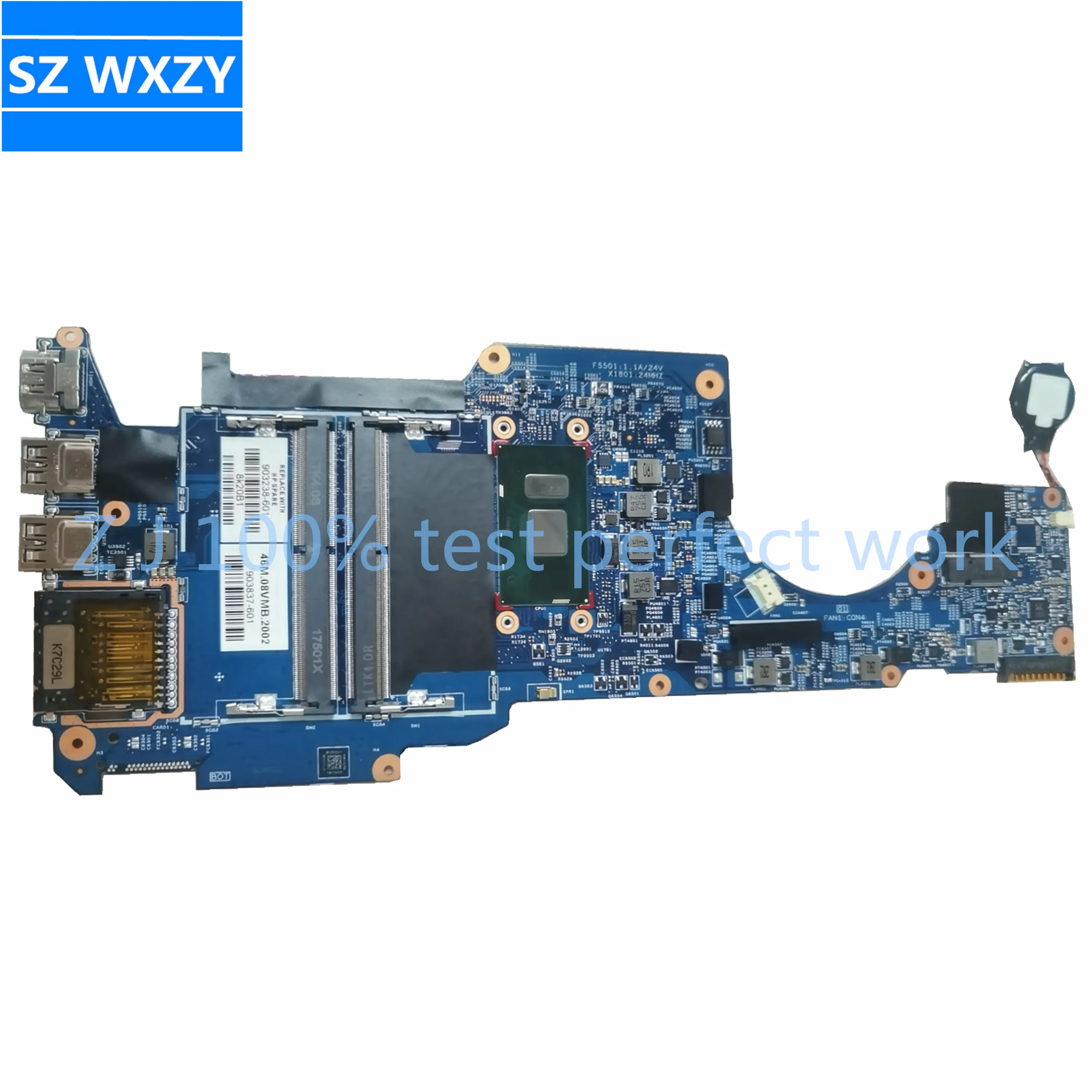 Материнская плата для ноутбука HP Pavilion X360 13-U 903238-601 448.07M07.0031 с процессором i5-7200U DDR4