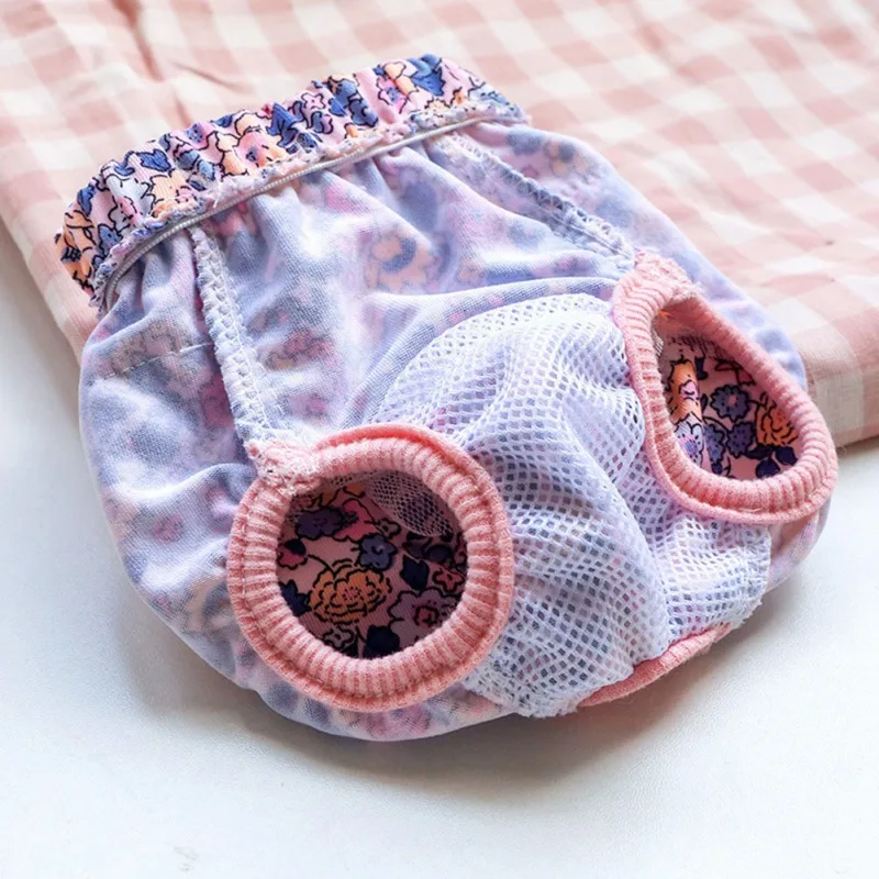

Pet Clothes Accessories Diapers Panties Underpad Dogs Washable & Reusable- Dog Durable Diapers Physiological Pants Dropship New