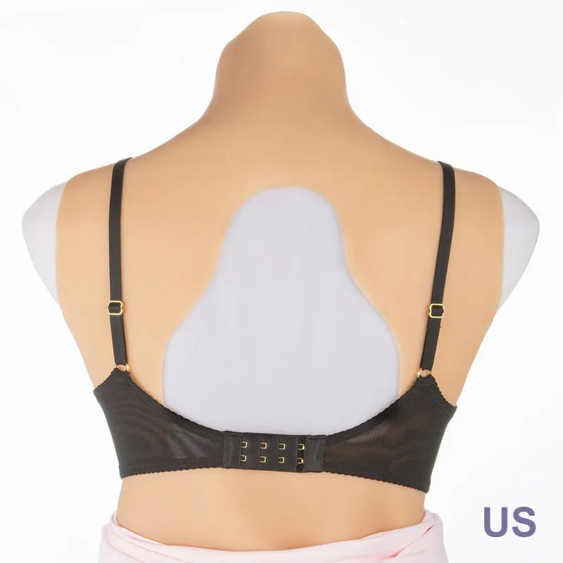2900g Silicone Boobs Tight Suit Breast Forms CD Drag Queen G Cup Strapless Push Up Bra Transvestite Crossdresser Mastectomy Bra