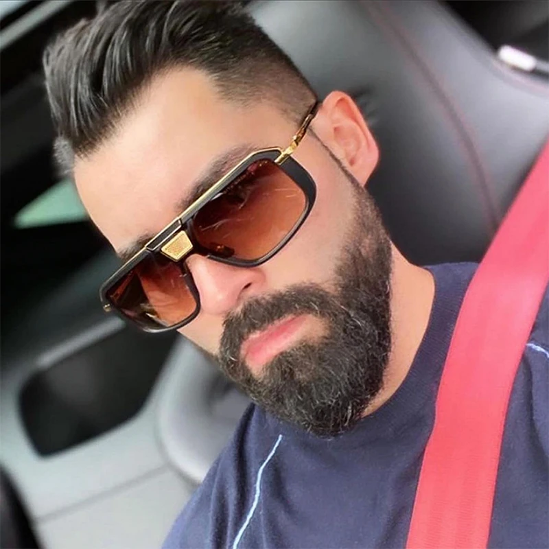 

2022 New Luxury Square Sunglasses For Men Brand Steampunk Fashion Sunglasses Women Vintage Retro Glasses Oculos De Sol Masculino