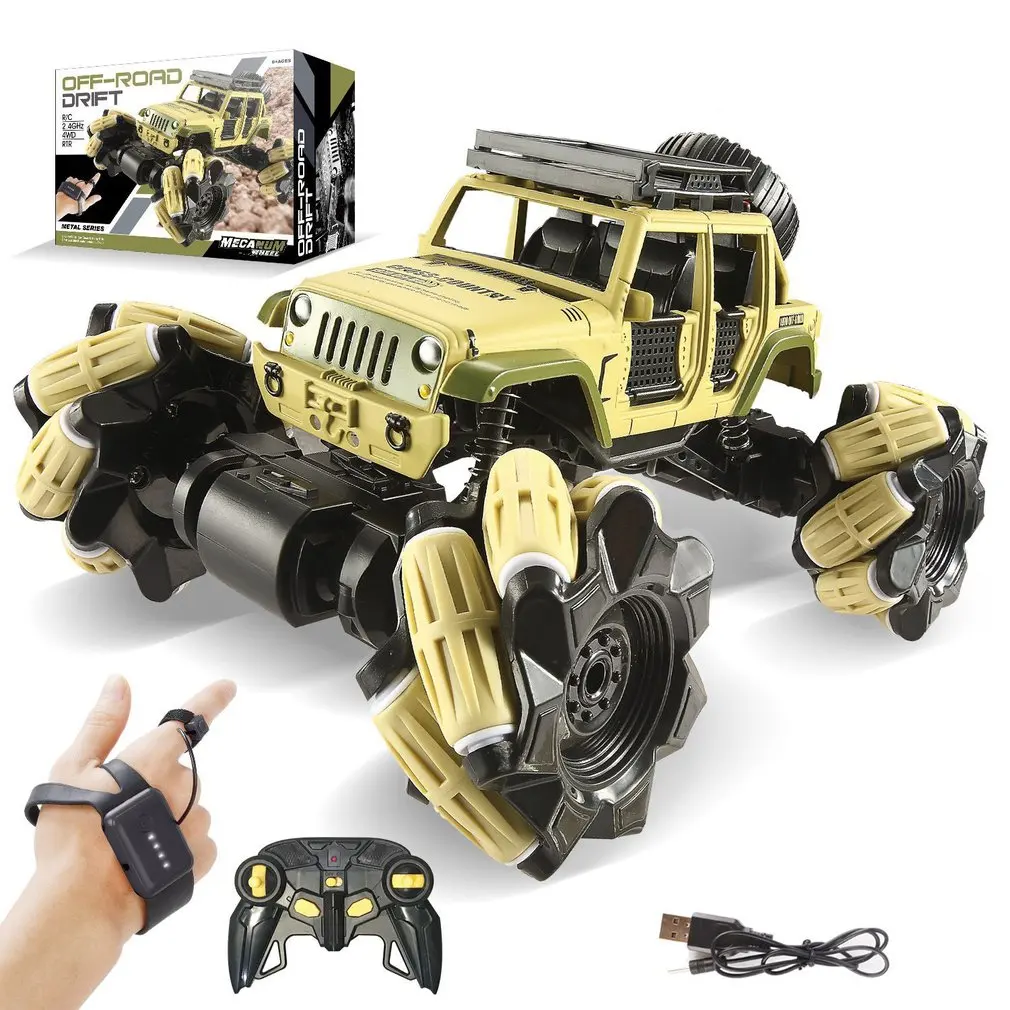 

1:16 Remote Control Drift Stunt Car With Gesture Sensor Four-wheel Drive And Independent Suspension Car