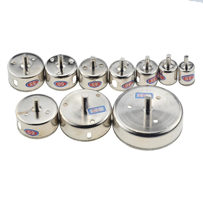 Набор алмазных сверл 25-100 мм для стекла мрамора плитки или Granite-M25 1 шт. |