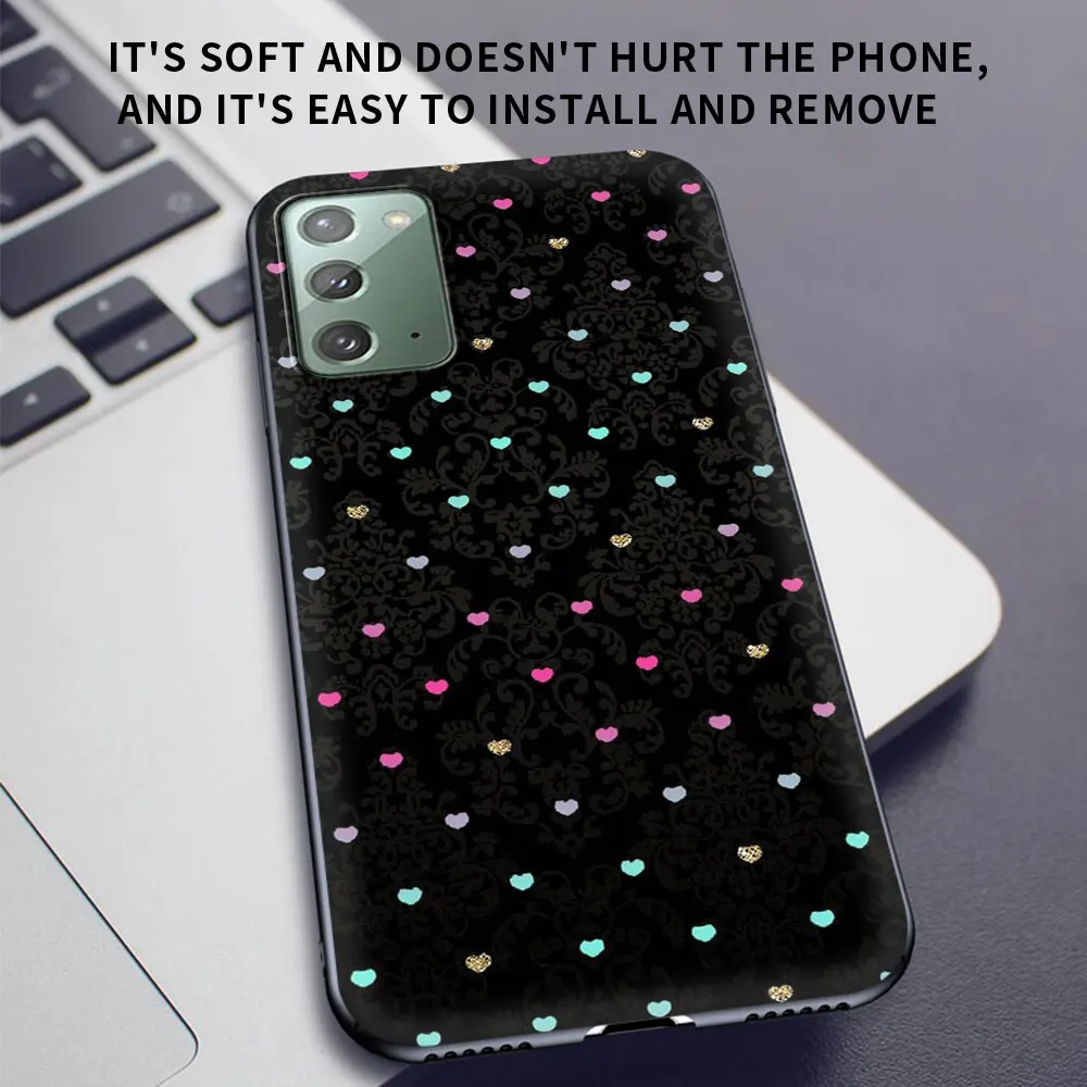 

Animal Cute Love Heart Bumper Phone Case For Samsung Galaxy S20 FE S10 Plus S21 Ultra S10e S9 S8 Back Cover Soft Funda Coque Sac