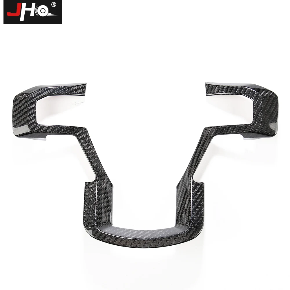 Скидка Накладка на руль из углеродного волокна для Ford F150 2015-2020 Raptor 2018 Limited 2019 2016 17