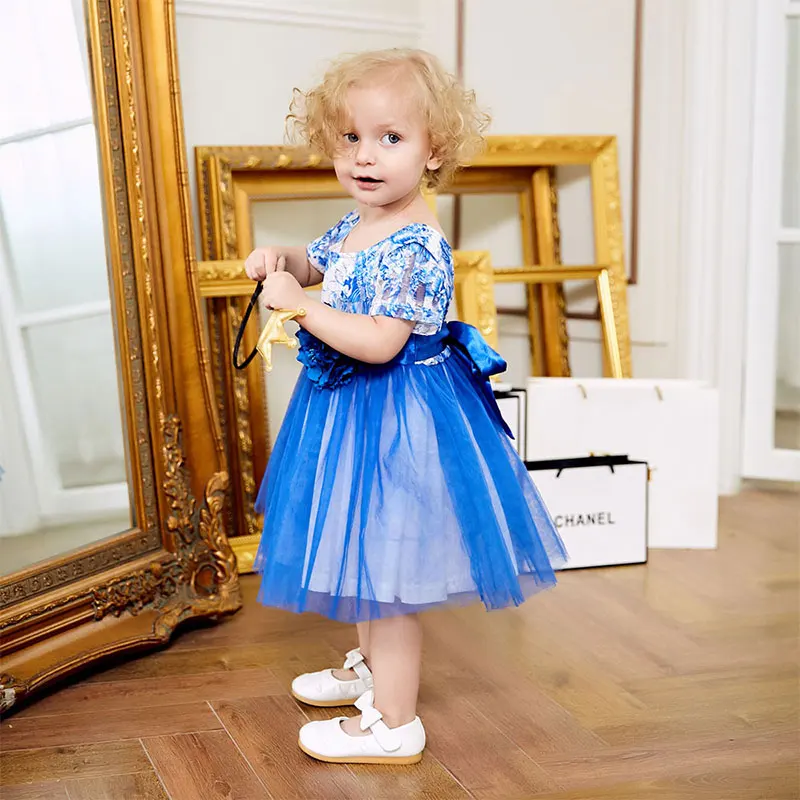 Летнее платье для девочек коллекция 2019 года летние платья Детские детское |