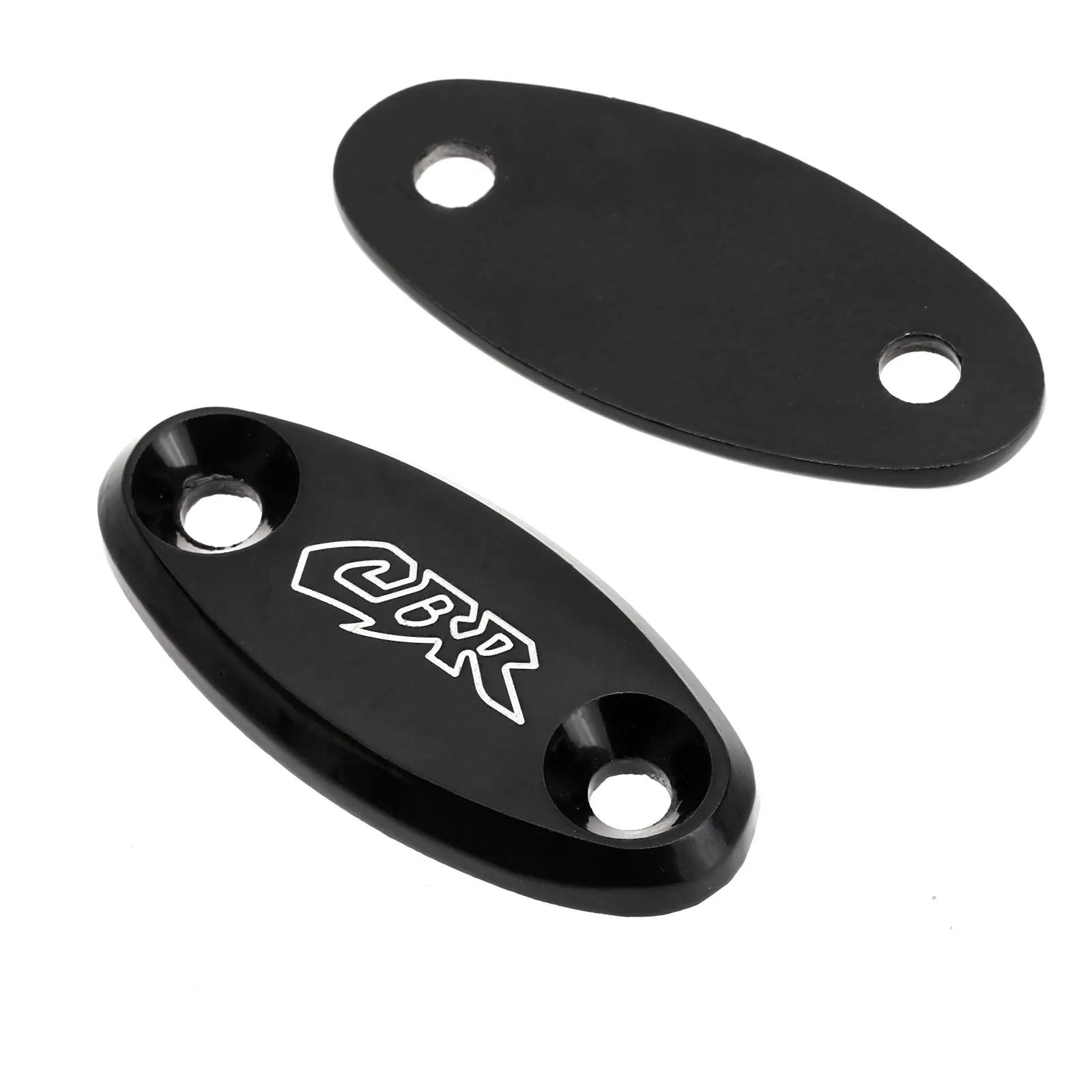 2 шт. зеркальный блок для мотоцикла с крышкой зеркальные базовые пластины крышка