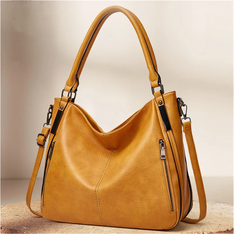 

Fashionable portable document bag, European and American simple single room diagonal tote bag, lady bag Baibilun