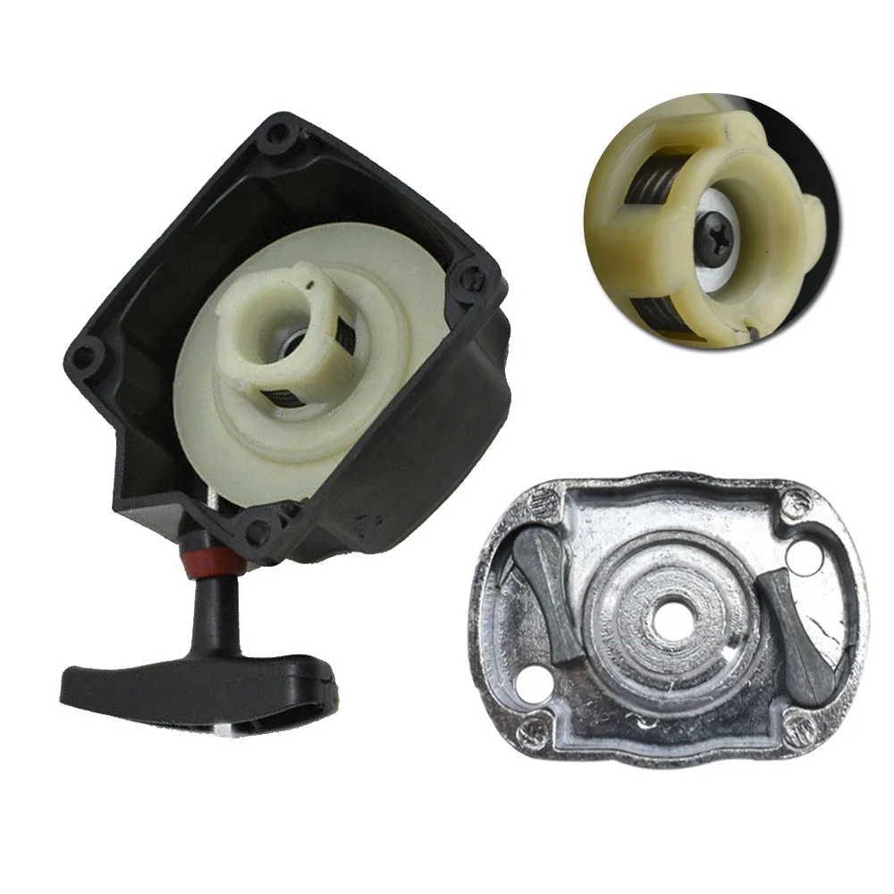 

Brushcutter Pull Starter For 47cc 49cc engine Plastic Recoil Set Replacement
