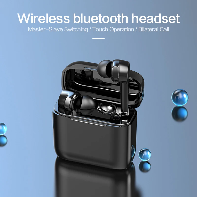 

True Wireless Binaural II 5.0 Bluetooth Earphone TWS Portable Fashionable Universal Compatible Sport Useful In-Ear Headphone