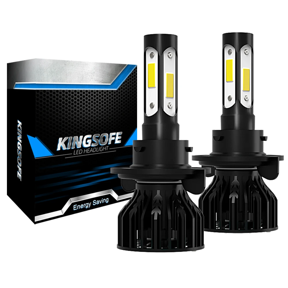 H7 светодиодный Canbus luces para auto H4 S H1 HB3 HB4 H8 H3 9005 уличный головной светильник 6000K Suv