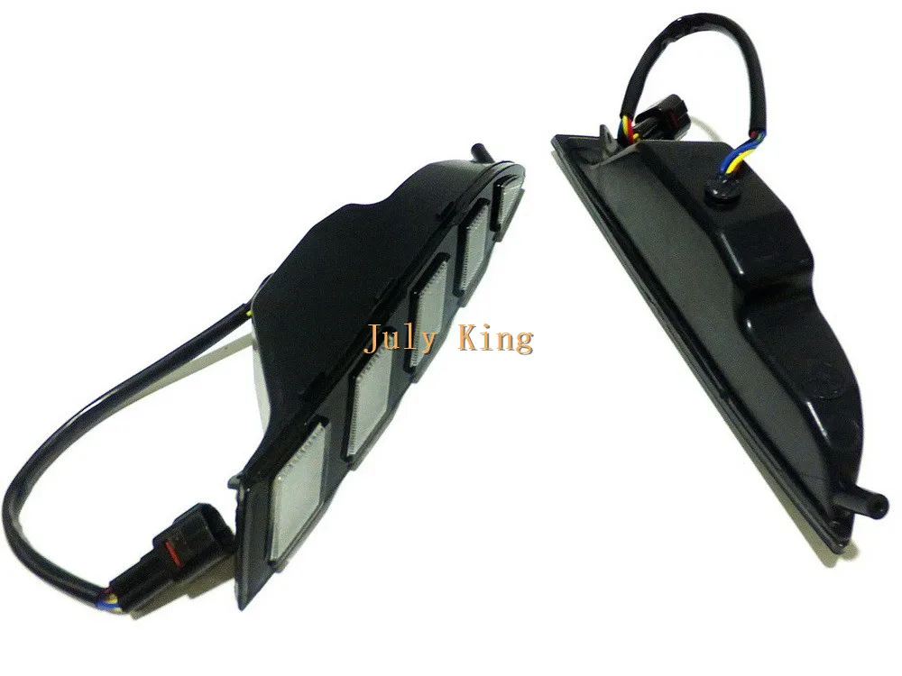 July King светодиодный чехол для дневных ходовых огней для VW scirocco 2008-14, Белый DRL+ Ice Blue Night DRL+ желтый стример поворотников