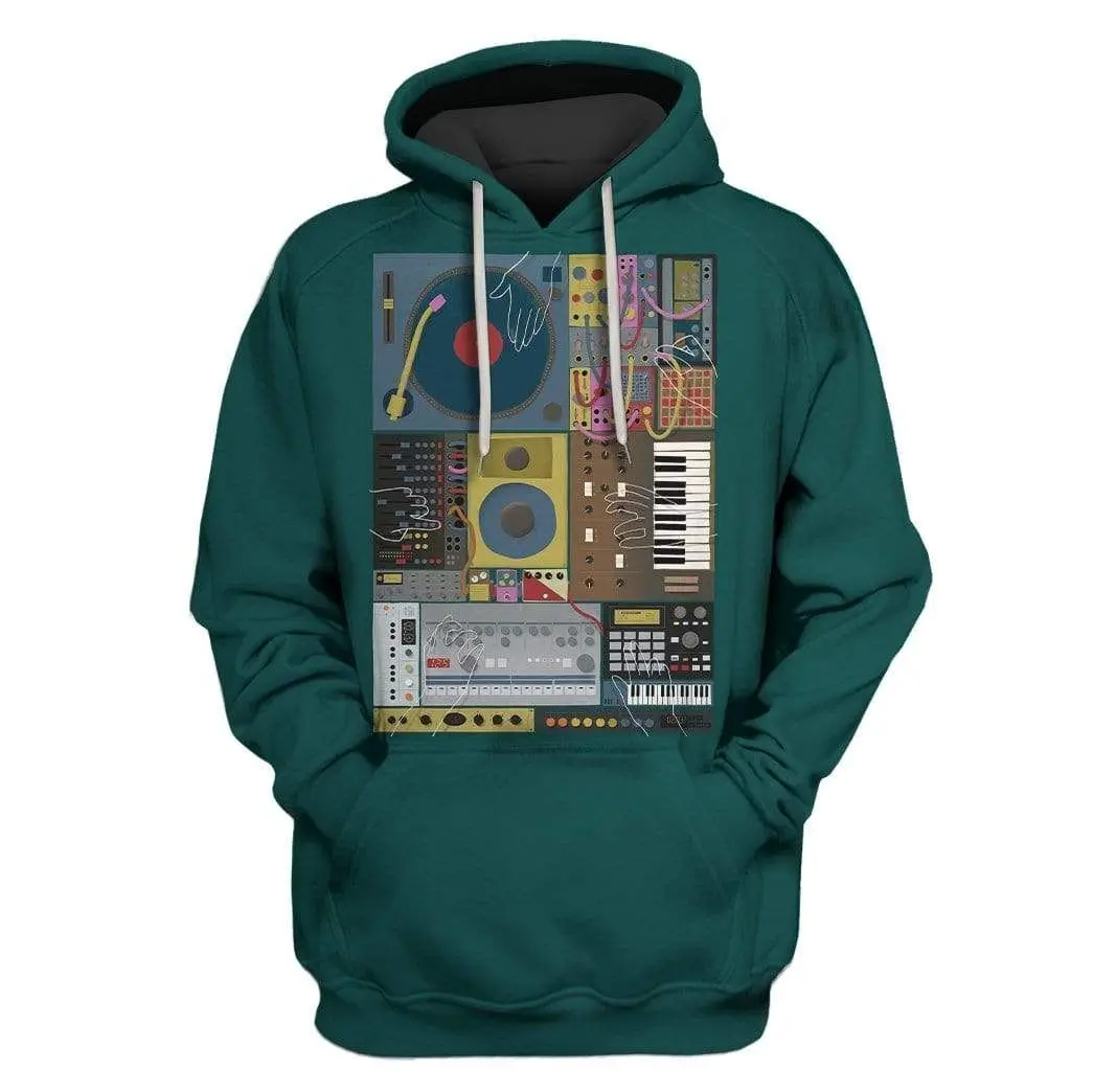 

PLstar Cosmos 3Dprinted Newest Drum Musical Instrument Harajuku Streetwear Funny Unique Unisex Casual Hoodies/Sweatshirt/Zip 1