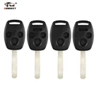 Корпус автомобильного ключа дистанционного управления Dandkey для HONDA Accord Civic CRV Pilot JAZZCRV odysley 2 + 123 + 134 кнопки, чехол для автомобильного ключа