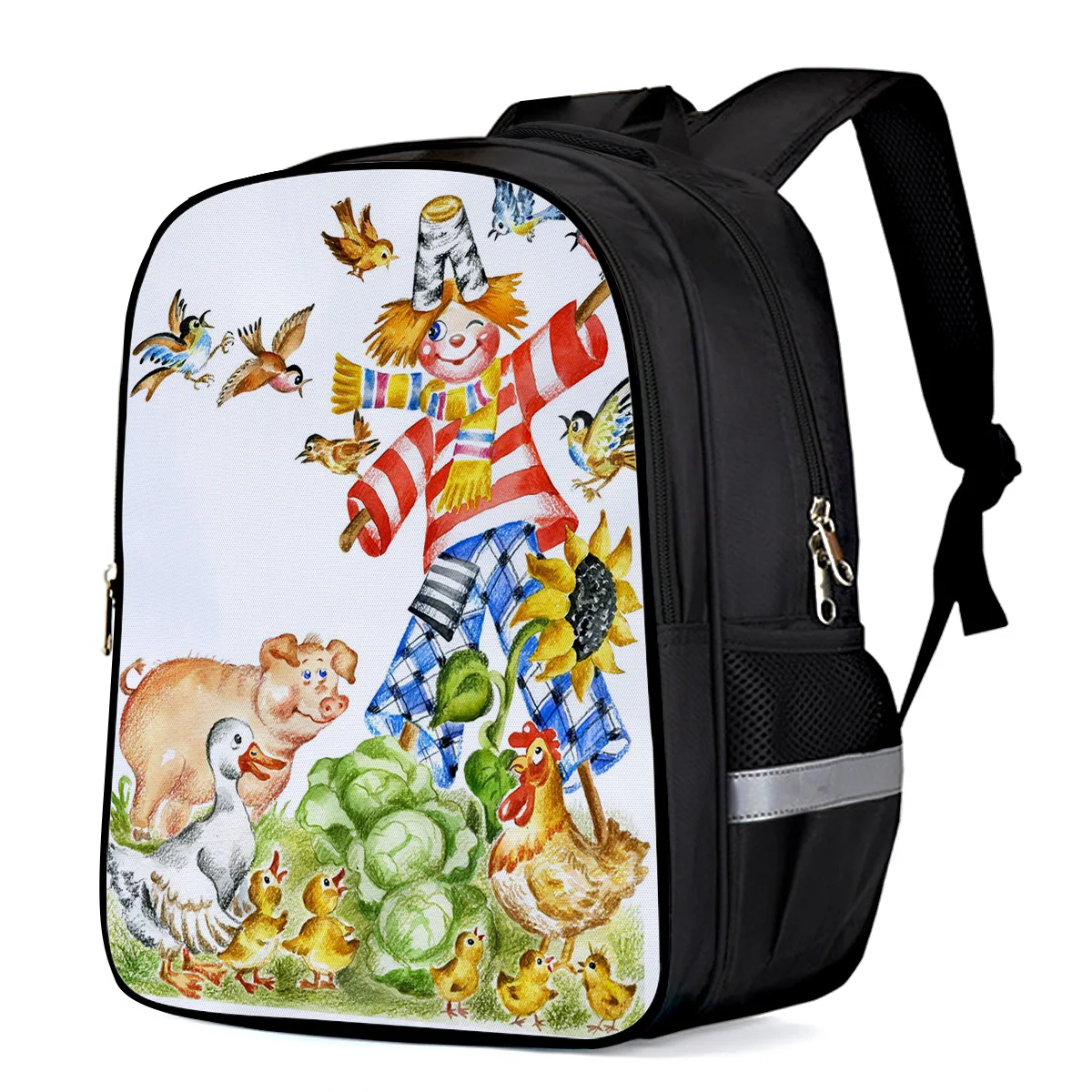 Пугало пасторальный стиль спортивный рюкзак уличный Детские рюкзаки