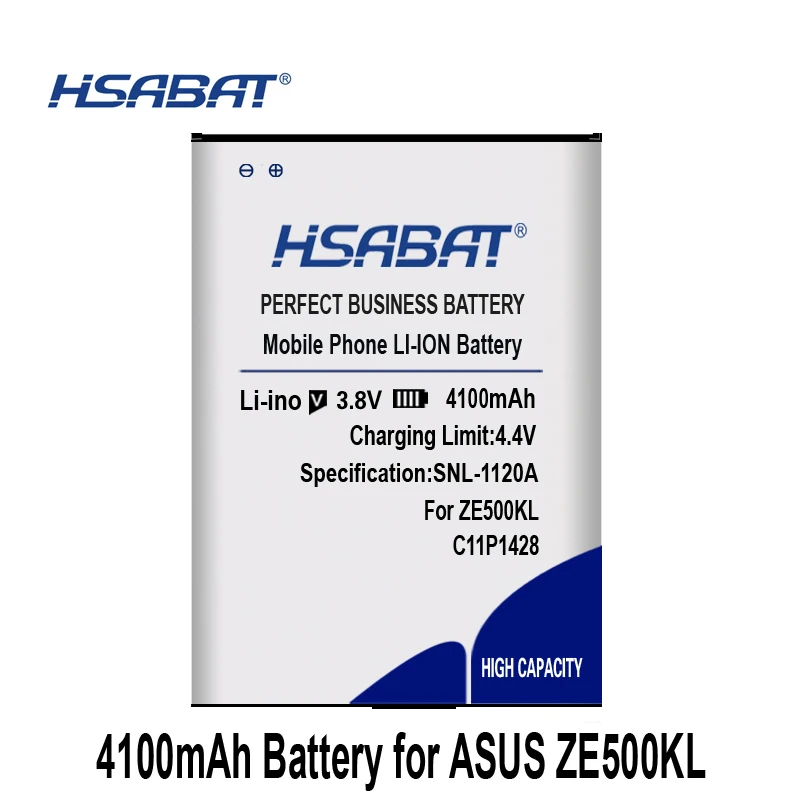 HSABAT 4100 мАч C11P1428 Аккумулятор для Asus Zenfone 2 Zenfone2 Laser ZE500KL ZE500KG Zenfone 2 Laser " Z00ED