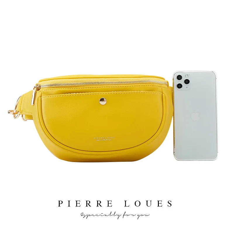 Поясная Сумка бананка для женщин забавная Сумочка денег и телефона Женский