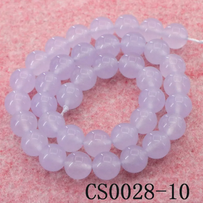 Натуральный камень 4-12 мм фиолетовый нефрит свободные бусины DIY аксессуары