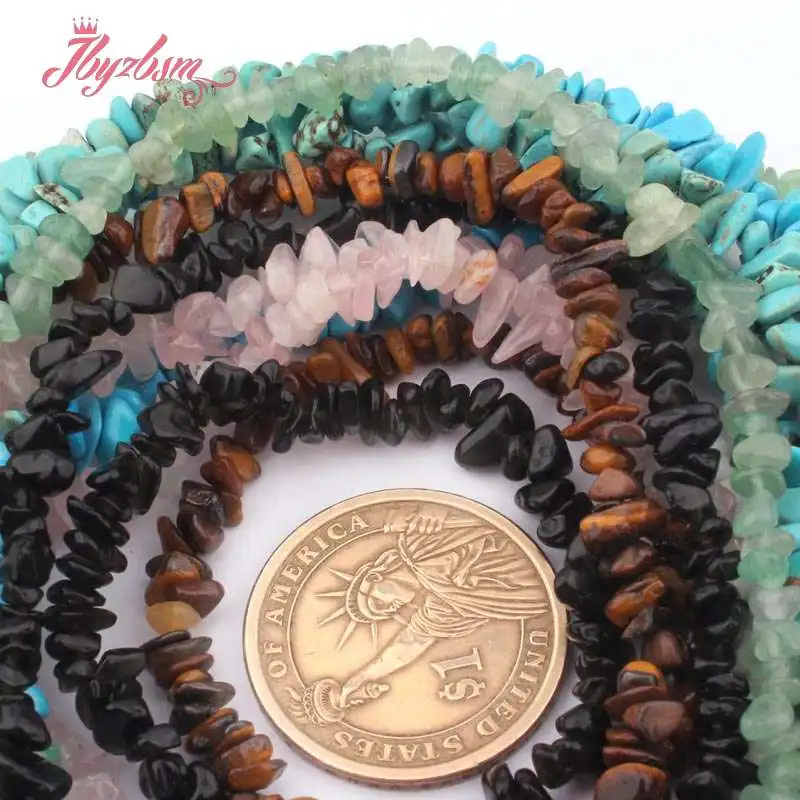 2x3 3x4mm нерегулярные Форма гравий чип из бисера бусы натурального камня для