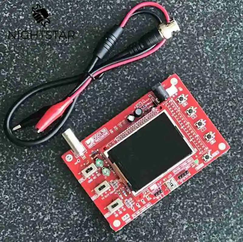 DSO138 2,4 TFT Ручной Карманный цифровой осциллограф комплект diy части электронный Обучающий набор 1 MSP