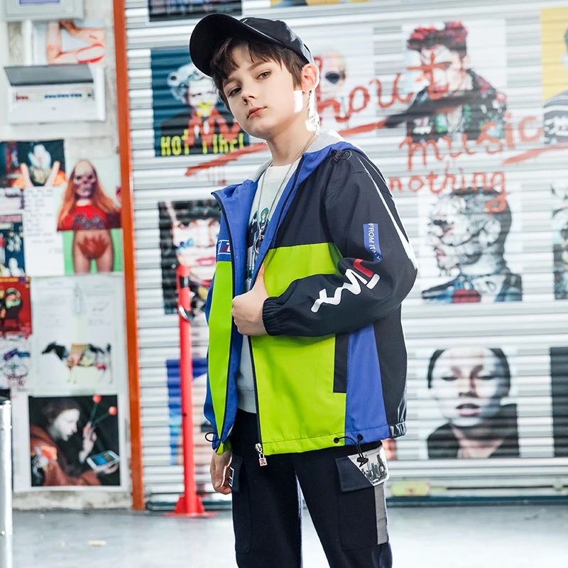 Детская осенняя куртка 2021 Новый Водонепроницаемый теплые куртки для маленьких